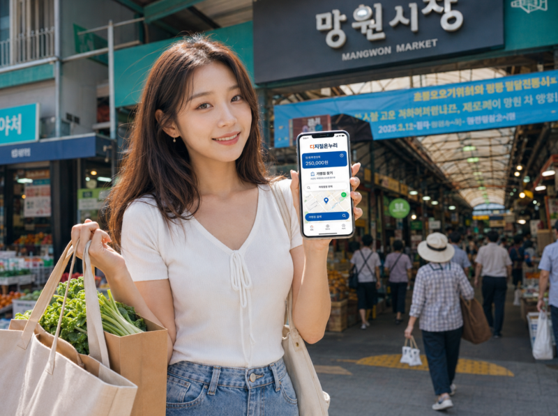 디지털 온누리상품권 사용처 찾는 방법, 카드, QR 결제 방법 총정리