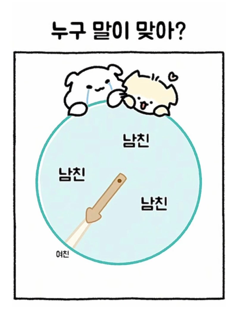 [26.07.] 남친, 여친 누구 말이 맞아?