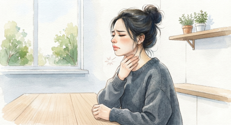 침 삼킬때 목이 따갑고 통증, 인후염 증상과 원인 역류성 후두염과의 차이점 알아보기