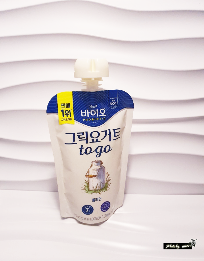 [매일]바이오 PROBIOTIC 그릭요거트 to go플레인 내돈내산 후기