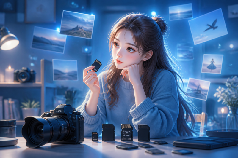 카메라 메모리 카드 종류와 메모리카드 숫자의 의미
