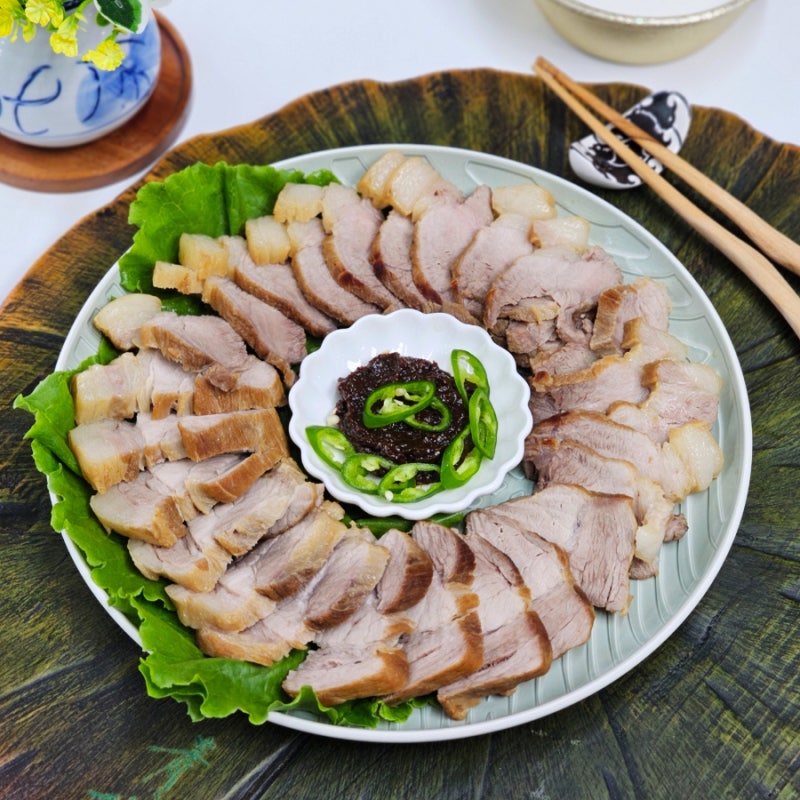 물 대신 이것! 30분컷 간단 수육 삶는법 돼지 앞다리살수육 레시피 삶는 시간