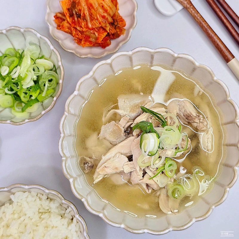 말복 음식, 차승원 닭곰탕 레시피 만들기 여름 보양식 만드는법