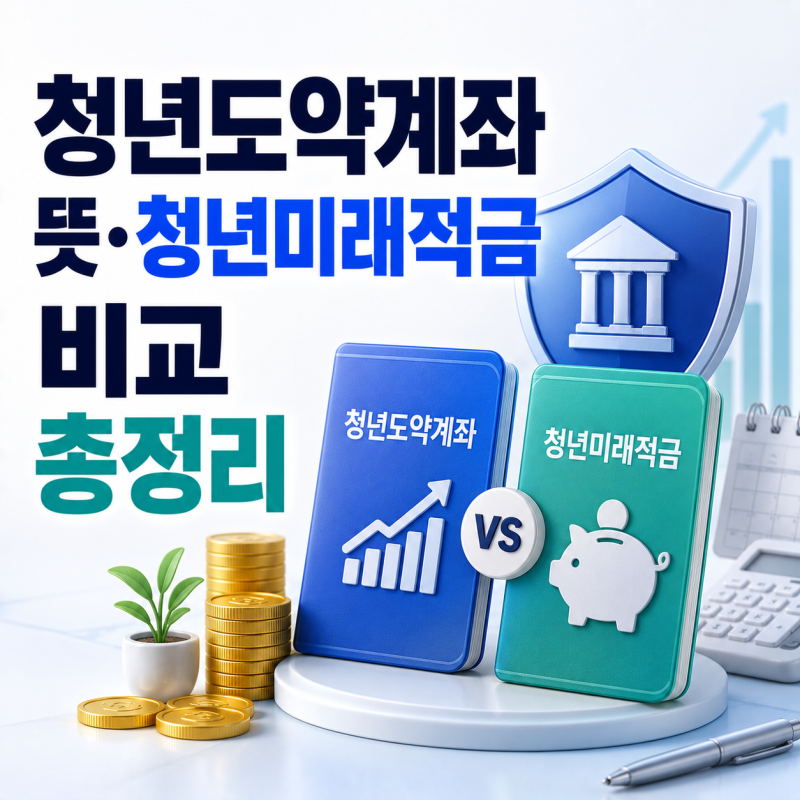 청년도약계좌 뜻·청년미래적금 비교 총정리