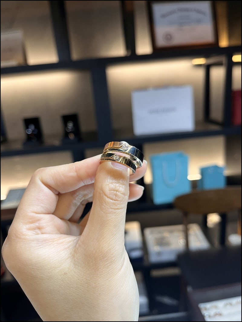 남자웨딩반지 가격 만족스러운 견적