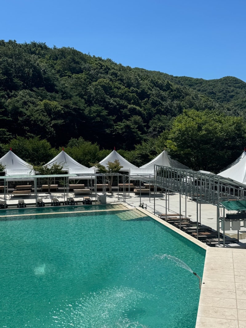 공주 동화속풍경 물놀이장 내돈내산 후기｜예약 없이 오픈런! 평상부터 수영장·샤워시설까....