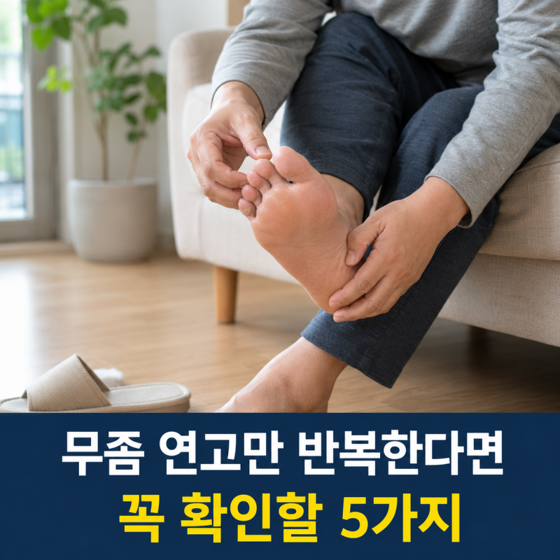 무좀 이런 분들은 연고만 반복하면 안됩니다.. 치료 전 알아둘 5가지