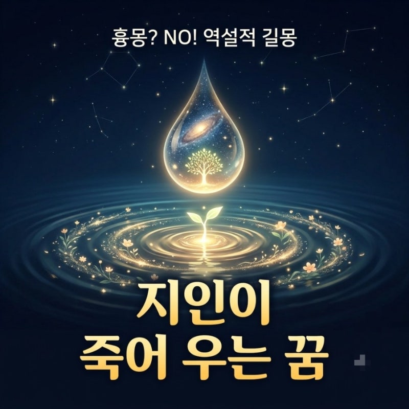 아는 사람이죽어서 엉엉 우는 꿈해몽 여러가지 해석