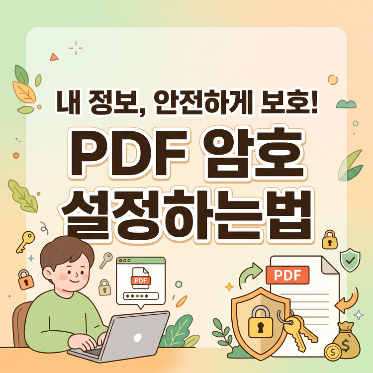 PDF 암호 설정 해제 방법 | 열기 비밀번호와 권한 암호 차이