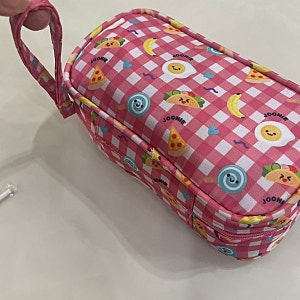 (내돈내산)주니 여행 보냉 파우치 아기 외출 보냉백 아기 이유식 쿨러백 (핑크)