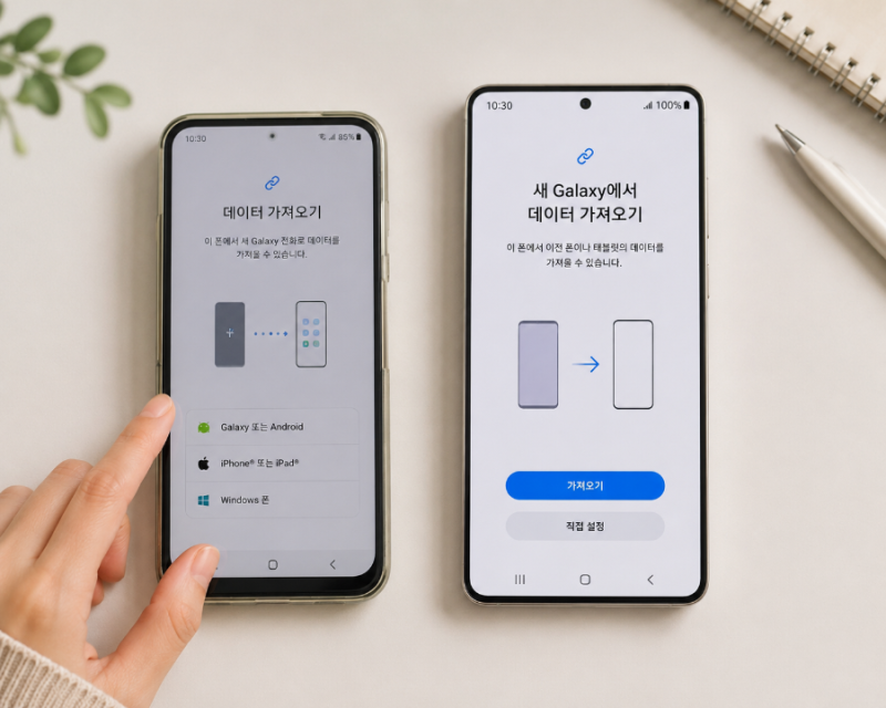 새 폰 샀다면 필수! 스마트폰 데이터 백업 & 영혼까지 이전하는 법 (삼성 스위치/iCloud)