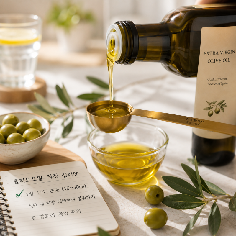 공복 올리브오일 효능, 아침에 먹는 양과 먹는법 부작용까지