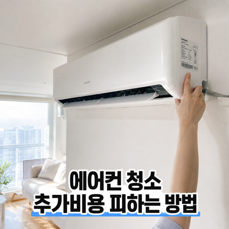 에어컨 청소 가격, 업체 선택 전 확인할 7가지