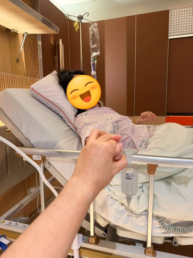 제왕절개 출산 2일차 _ 소변줄 페인프리로 제거 후 통증 걷기