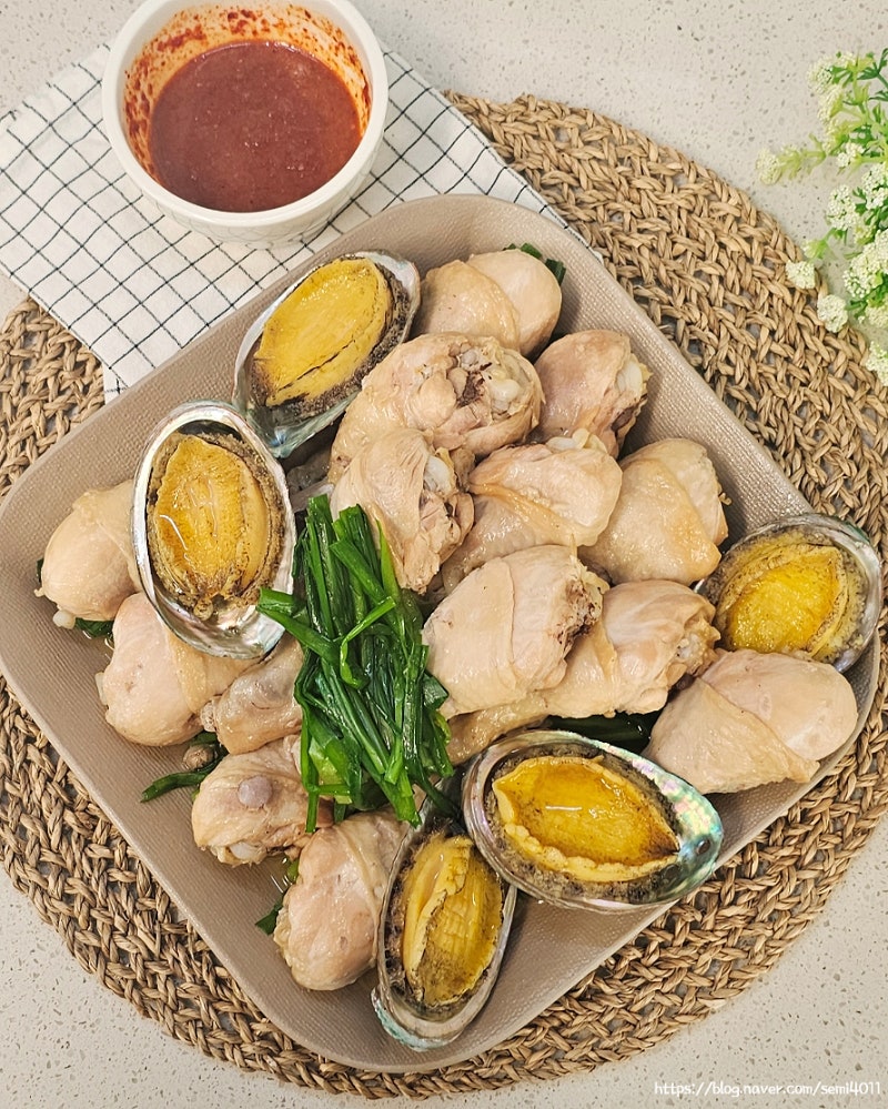 이북식 찜닭 레시피 소스 만들기 말복 보양식