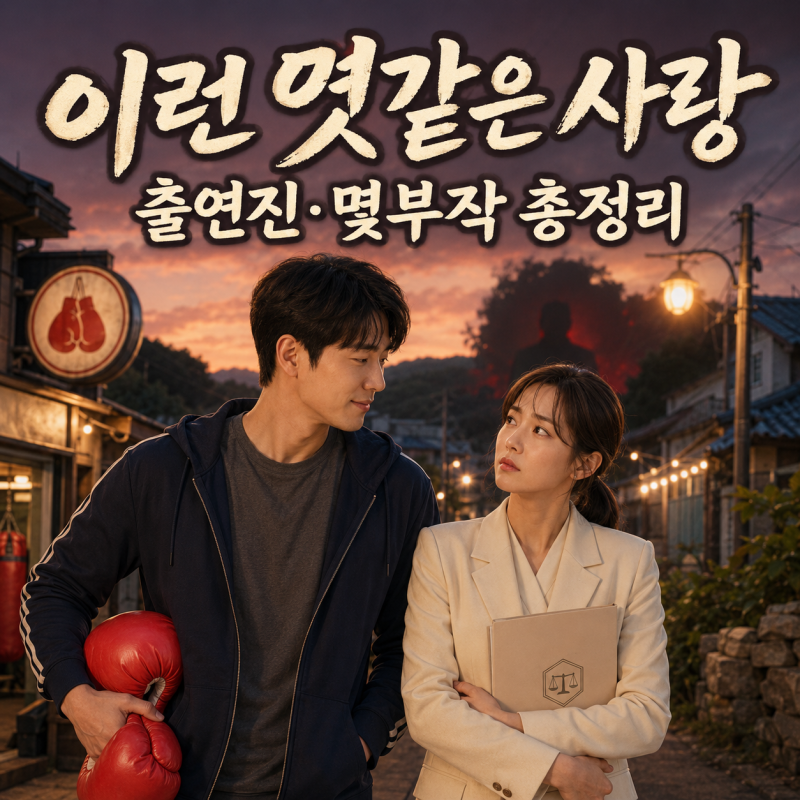 넷플릭스 이런 엿같은 사랑 기본정보｜출연진·몇부작·공개일 정해인 하영