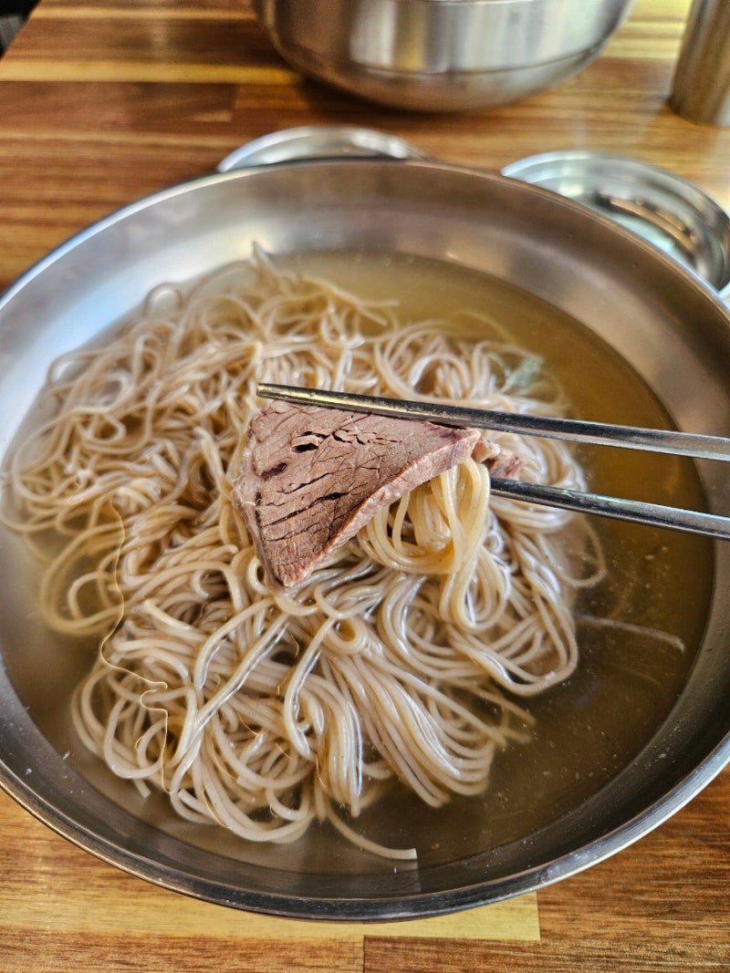 안산 평양냉면 맛집 추천! 성포동 시랑면옥 평냉 솔직후기