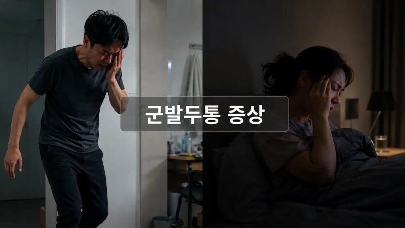 한쪽 눈이 찢어질 듯 아프다면? 군발두통 증상과 편두통 차이·새벽 두통 신호
