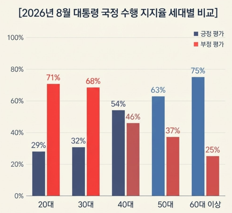 "잘하고 있다면서요?" — 이재명 대통령 지지율, 왜 취임 후 최저까지 떨어졌나?