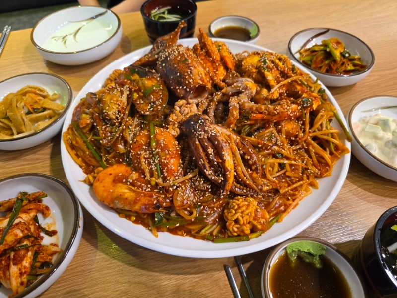 아산 둔포 맛집 푸짐한 해물찜 먹고 싶다면 바람난 아구찜 해물찜 둔포점