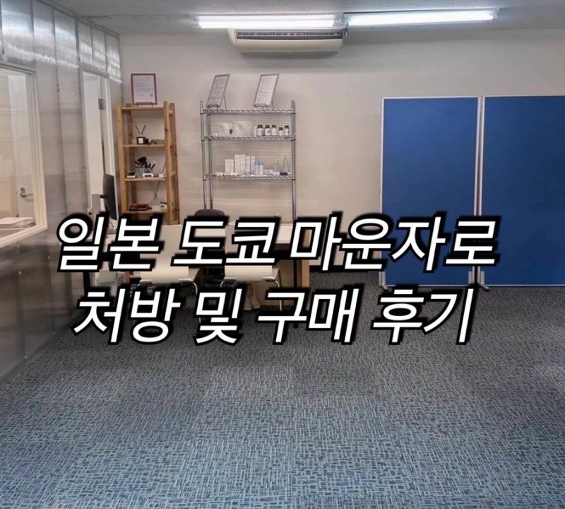 일본 도쿄 마운자로 성지 처방 및 구매 후기 (최저가)｜동생이 직접 상담받고 처방받은 과정 ....