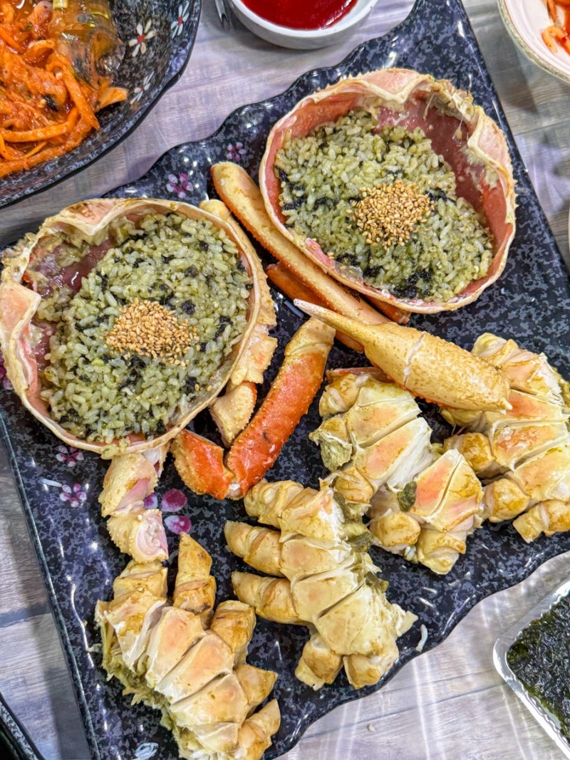 영덕 대게 맛집 착한대게 영덕본점 강구항 대게 2인코스 가격