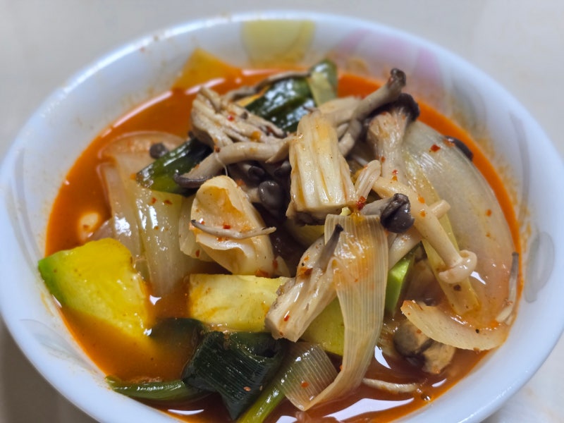 두부버섯전골 영업비밀 황금레시피 이대로 팔아도 되는 시원하고 깊은 맛!