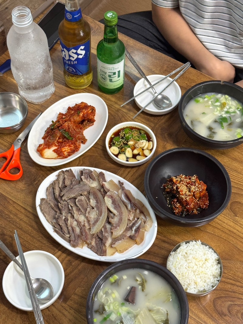 대전 원조 선화동실비식당 해장국 수육맛집 김치 포장 택배가격