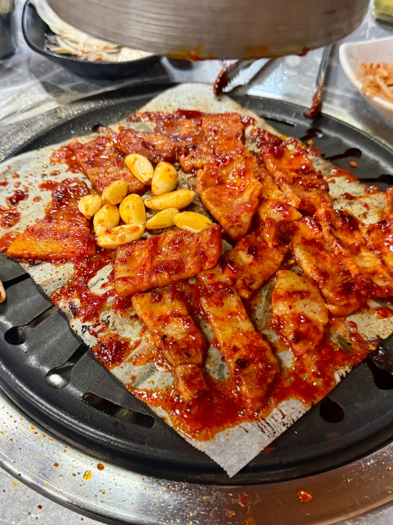부산 사상 맛집 노포 고추장삼겹살 맛집 고추장숯불통