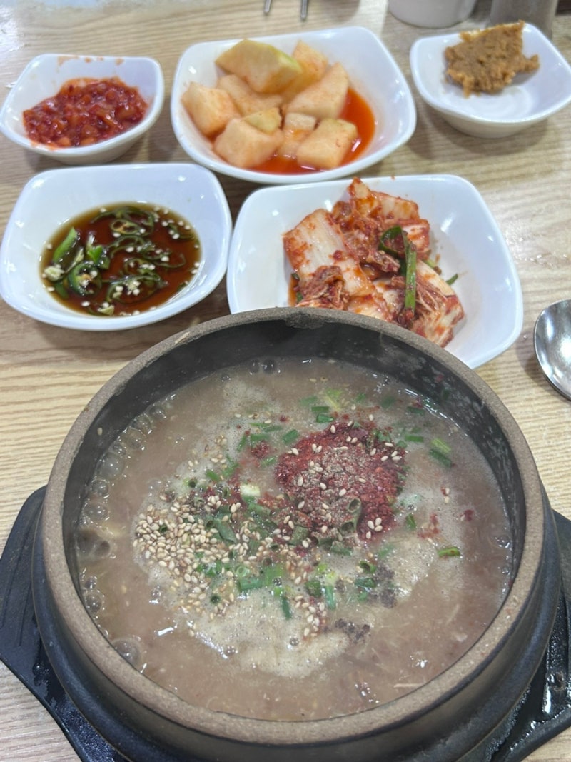 제주공항 맛집 우진해장국 고사리해장국 별관 웨이팅이 더 짧아요 꿀팁