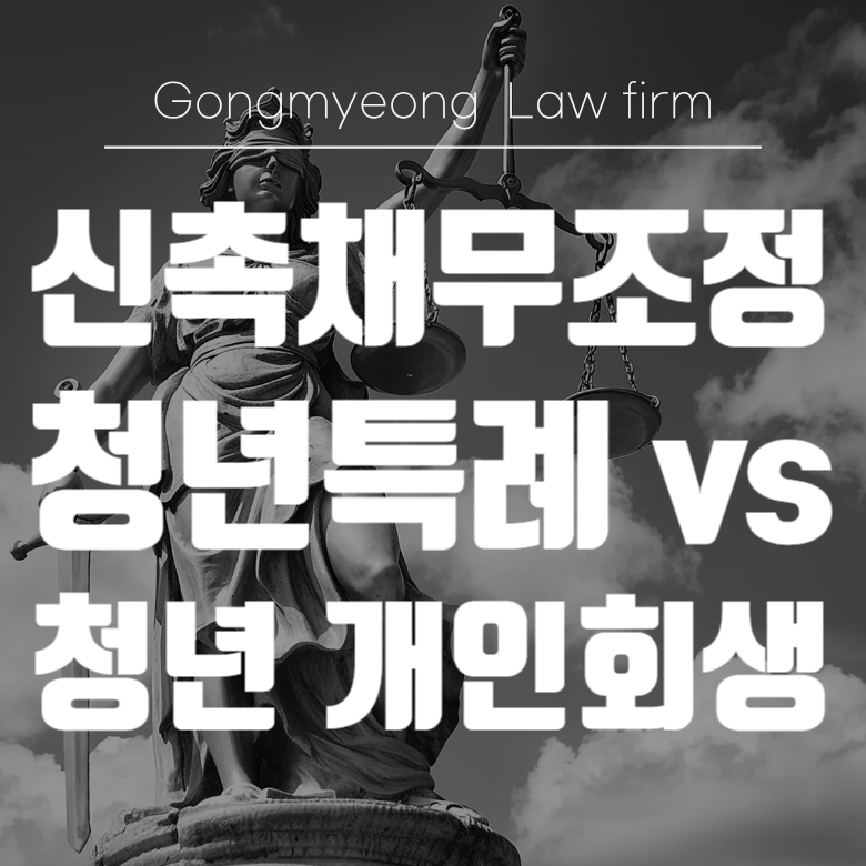 신속채무조정 청년특례 vs 청년 개인회생 조건과 차이 알아보기