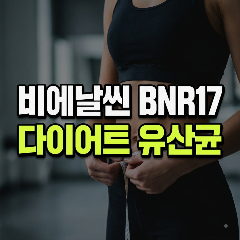 다이어트 유산균 : 비엔알 다이어트 유산균 비에날씬 BNR17, 일반 유산균과 뭐가 다를까