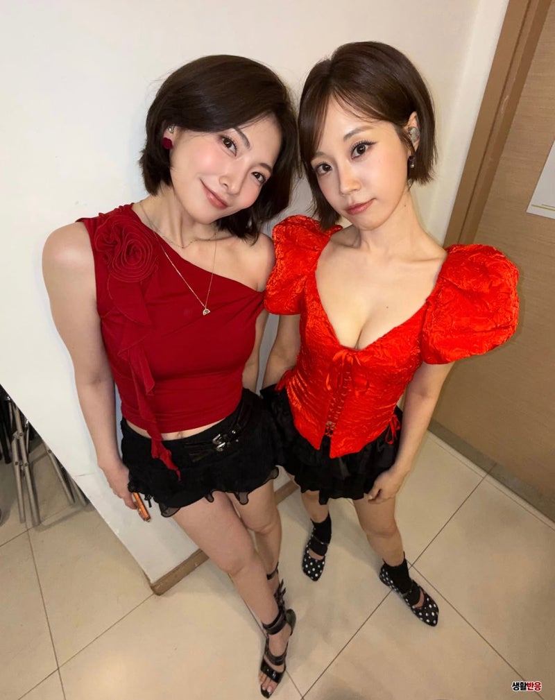 "대성과 열애설 후" 허영지 글래머 자태에 화제