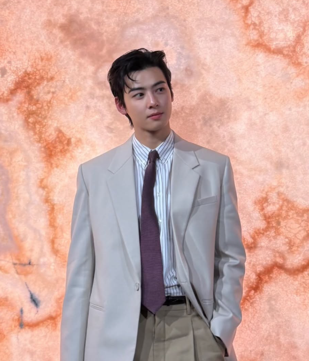 "이동민 상병 맞아?".. 곧 전역 앞둔 차은우 근황에 발칵, 자기 관리 비법은 바로 이것?