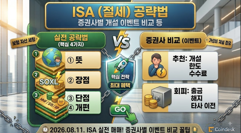 "아직도 일반 계좌로 주식하세요?" ISA 계좌 개설 전 꼭 알아야 할 꿀팁