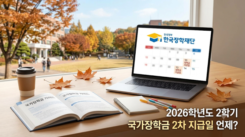 대학생 국가장학금 2차 소득분위 산정 기간과 실제 지급일 언제일까?