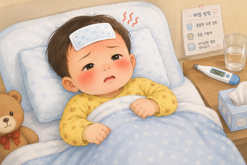 아기 열경련, 부모라면 꼭 알아야 하는 증상과 대처법