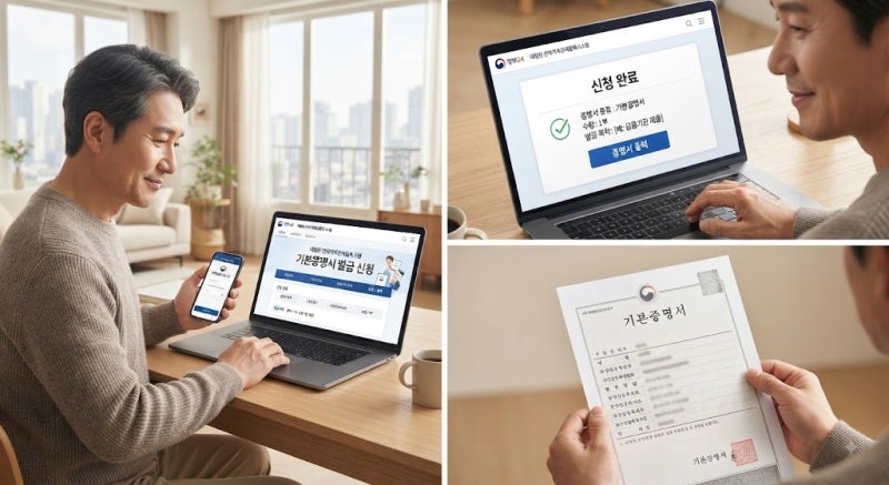 기본증명서 인터넷 발급 방법｜일반·상세 차이와 미성년자 발급 방법