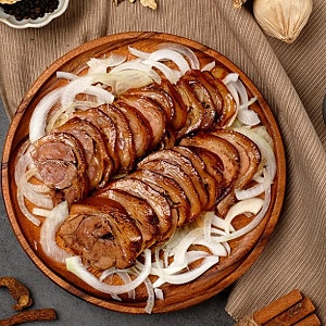 뼈족발 미우새 보고 주문했습니다, 왕족발 앞다리 1.4kg 뼈족발구이로 먹어봤습니다