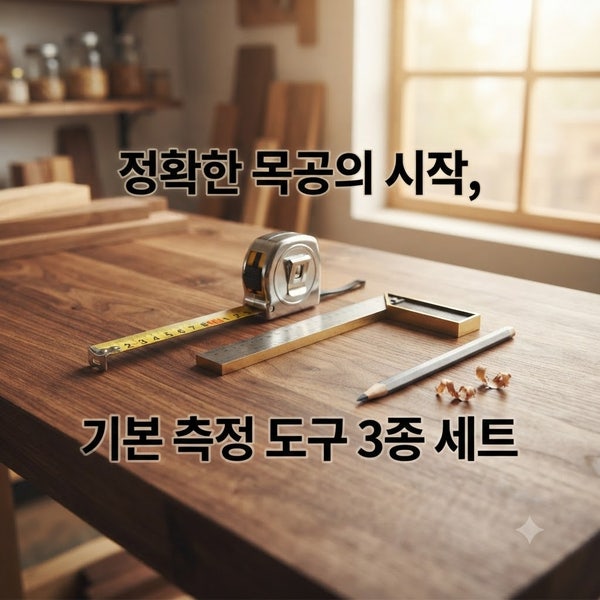 "장비발 세우다 포기하시게요?" 10년 차 목수가 말하는 입문 공구 1순위