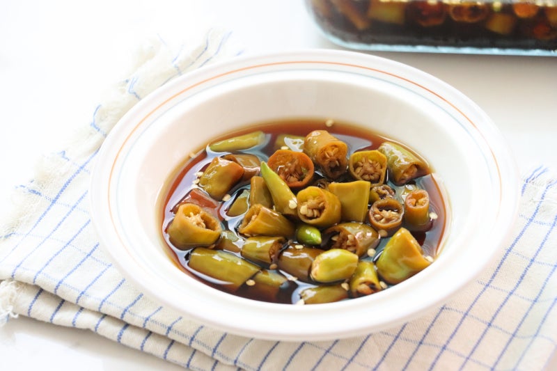 고추장아찌 만드는법, 끓이지 않고 5분 완성! 아삭한 청양고추장아찌 레시피