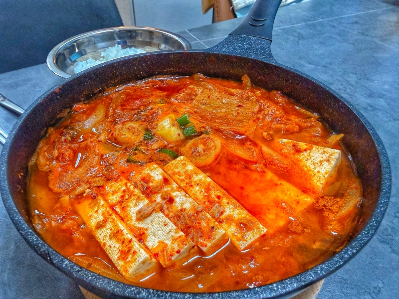 참치김치찌개 레시피 고추장 김치찌개 끓이는법