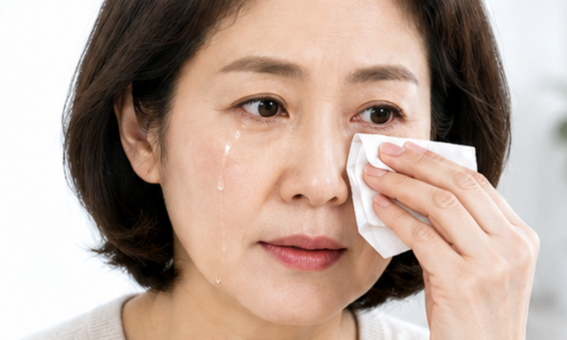 은평구 눈물흘림증 원인 눈물이 자꾸 흐르는 증상 안과 치료 방법