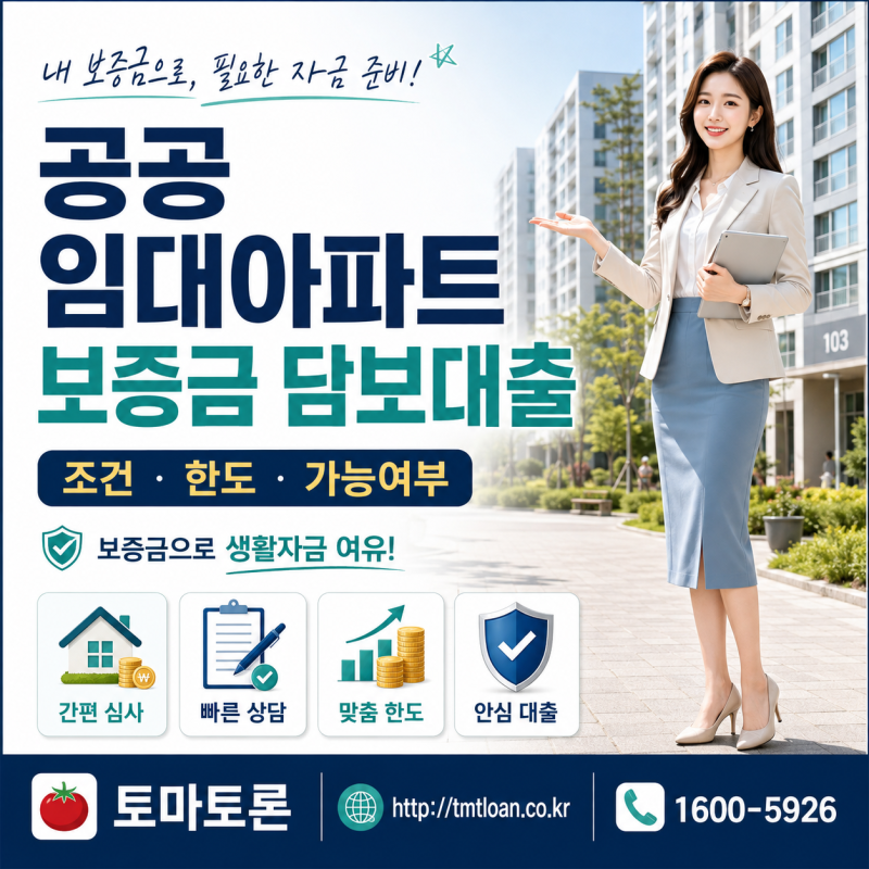 공공 임대아파트 보증금을 담보로 대출 알아볼때 LH·SH 임대주택 종류 확인부터 보증금 담보 ....