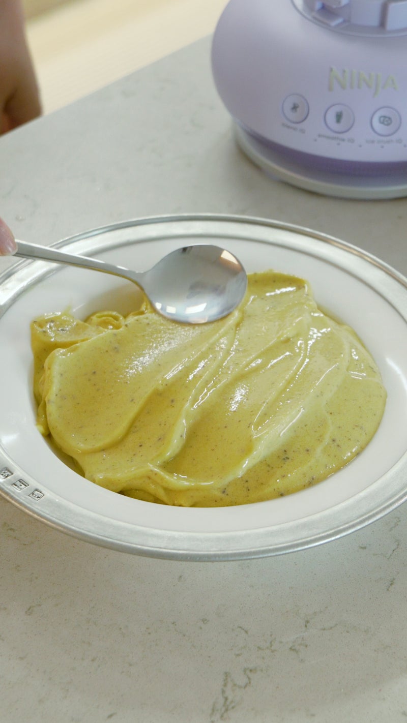젤라또 아니고 망고 스무디예요! 꾸덕꾸덕한 냉동 망고 스무디 레시피