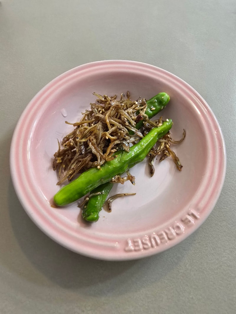 멸치 꽈리고추볶음 레시피