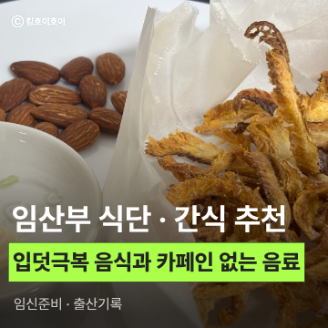 임산부 식사 및 간식 추천 (입덧 극복 음식과 카페인 없는 음료 정리)