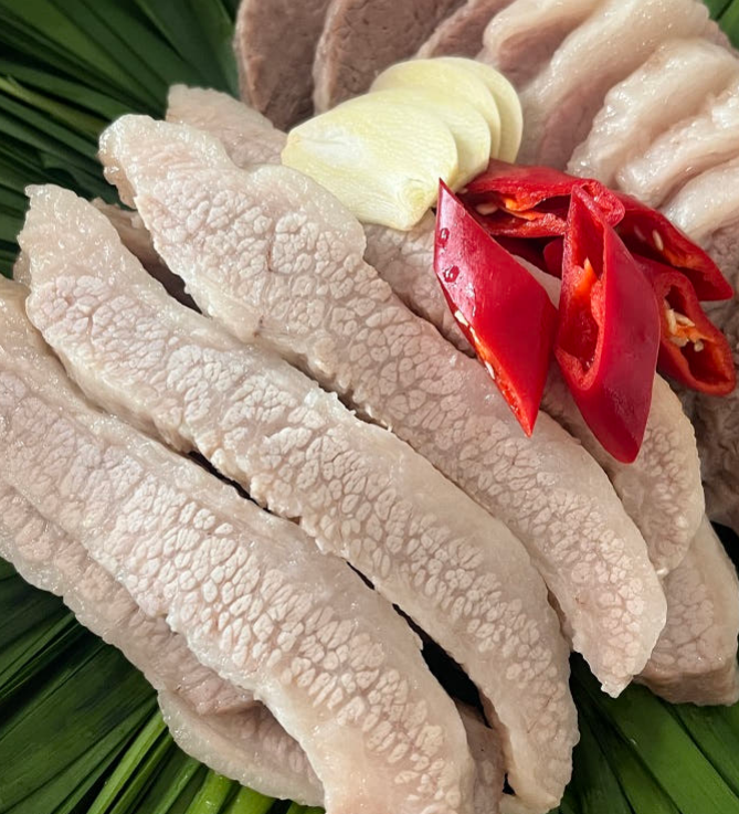 한돈 통 가브리살 항정살 300g 보쌈 수육 후기
