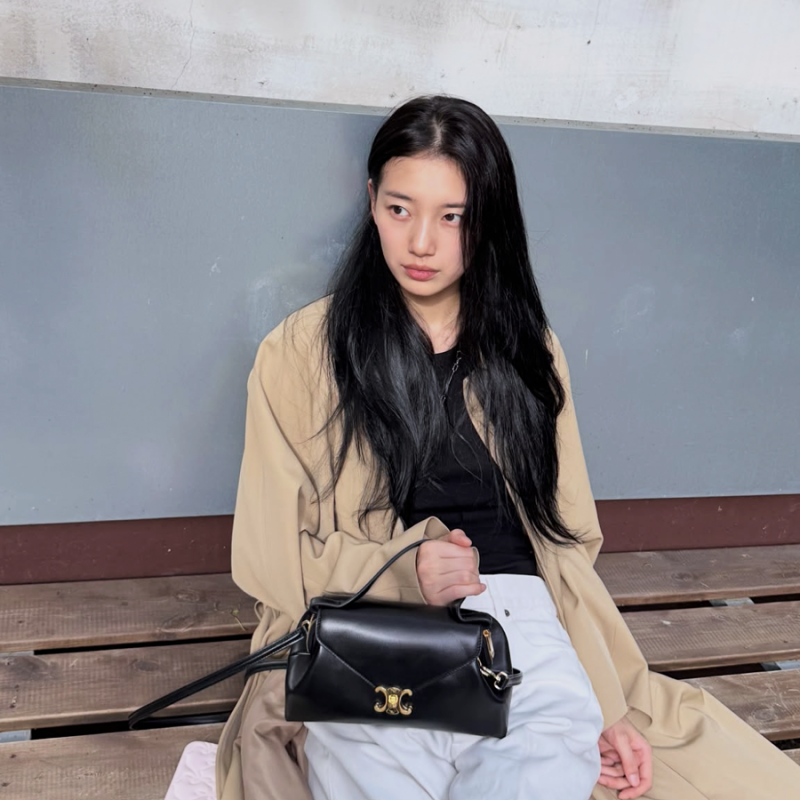 Already Preparing for Fall? Suzy's Instagram Casual Outfit: Full Celine Look, Bag Not Yet Released!