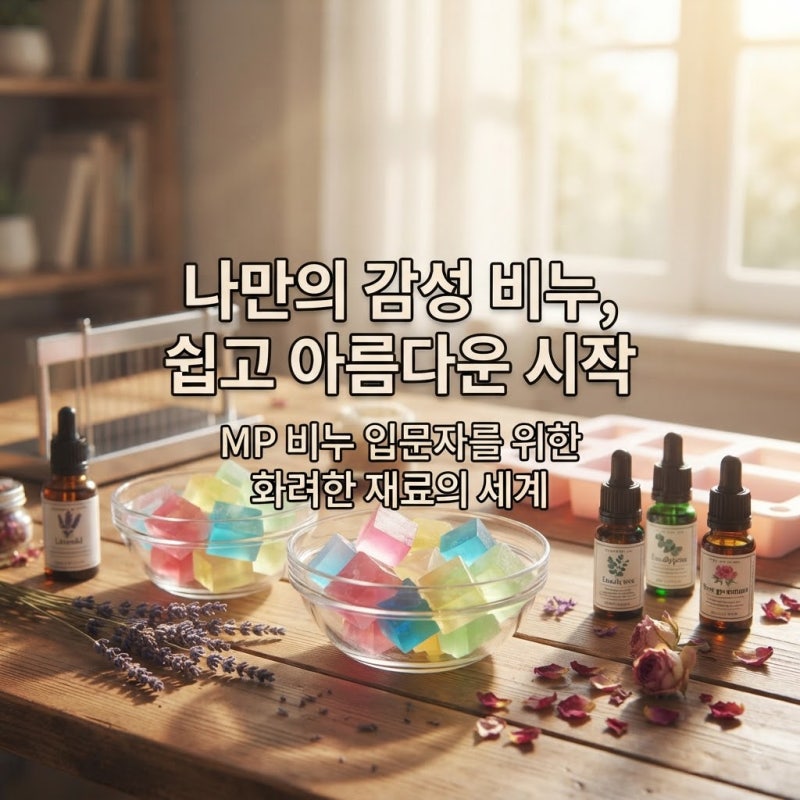 비누 만들기, 무작정 시작했다가 재료비만 20만 원 날린 사람? 바로 접니다